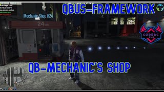 Qbus Qbus mechanics shop  FiveM  Qbusread the description [upl. by Tilden]