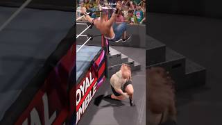 A Heavy Weight Girl Is Beaten By John Cena In WWE wwe wwe2k23 wweraw johncena hellinacell [upl. by Lesig531]