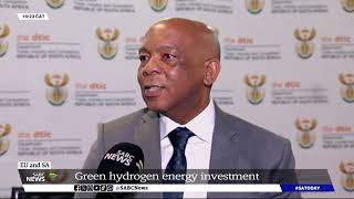 EU announces two green hydrogen energy investments into South Africa [upl. by Ydorb757]