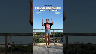 TELL UR GIRLFRIEND GF Dance Tutorial Slowed Mirrored shorts [upl. by Aiyn]