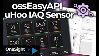 ossEasyAPI HOWTO Collect uHoo Air Quality Sensor for Tridium Niagara 4 [upl. by Fairfield]