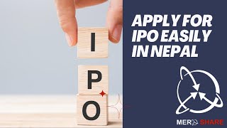 How to Apply for an IPO in Nepal Using Mero Share  Quick and Easy Guide [upl. by Sapphire]