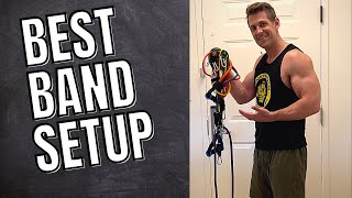 Best Resistance Band Door Anchor Setup [upl. by Kalikow]