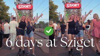 6 days at Sziget 2024 in Budapest 🎪 Europes best festival [upl. by Kempe]