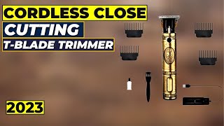 Cordless Close Cutting T Blade Trimmer 2023  Professional TBlade Trimmer [upl. by Randolf]