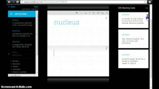 StudyBlue flashcard tutorial [upl. by Brenton]
