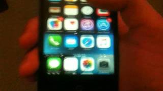 Screen problem with my iPhone 4S [upl. by Naujak984]