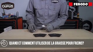 Quand et comment utiliser de la graisse pour freins [upl. by Adnolrehs37]