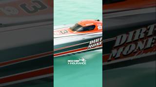 Dirty Money race boat CLOSE UP 😱 dirtymoneyracing offshoreracing [upl. by Ramak]