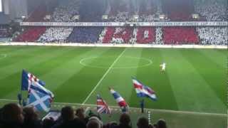 Rangers FC 140 Years PreMatch Atmosphere HD [upl. by Suoiradal]