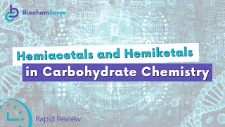 How to Understand HemiAcetals and HemiKetals in Carbohydrate Chemistry  Biochemistry [upl. by Gerrit]