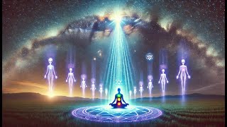 Galactic Greeting Connecting with Extraterrestrial Energy 🌌👽aliens nhi ufo meditation [upl. by Oiraved]