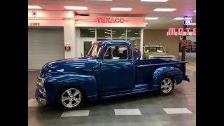 For Sale 1954 Chevrolet 3100 Restomod 5 Window Pick Up [upl. by Yenal311]