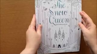 The Snow Queen Colouring Book by Helen CrawfordWhite [upl. by Nnazil]