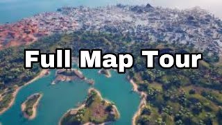 FORTNITE CHAPTER 3 FULL MAP TOUR [upl. by Oremoh]