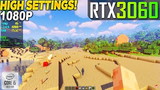 Minecraft Shader Mod RTX 3060  i5 10400F  1080p High [upl. by Eltsyrk]