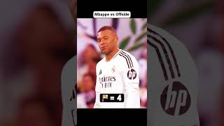 Mbappe vs offside offside mbappe shobhnasandeepcomedy raremoments soccerplayer [upl. by Yerroc809]