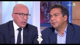 Éric Ciotti s’en prend violemment à Patrick Cohen en direct sur France 5 [upl. by Erastus972]