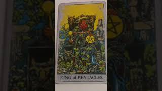 The King of Pentacles as Feelings in a Love Reading [upl. by Haseena]