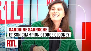 Sandrine Sarroche  George Clonney le champion de la semaine [upl. by Aihsemaj]