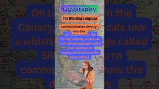 The Whistling Language education geography shorts [upl. by Lait]