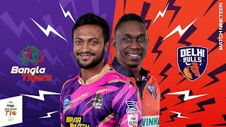 Match 19 HIGHLIGHTS  Bangla Tigers vs Delhi Bulls  Day 7  Abu Dhabi T10 Season 6 [upl. by Ramirolg800]