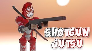 SHOTGUN JUTSU  Toribash [upl. by Ileyan]