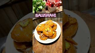 Balushahi😋for Subh deepawali🪔gharkafood ytshorts diwali2024 festival sweetsrecipe [upl. by Venable]