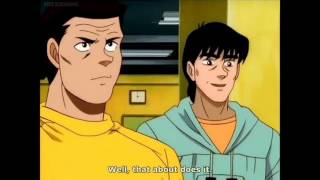 ENGSUB Ippo Vs Miyata  SPARRING FIRST FIGHT 1 [upl. by Carolan]