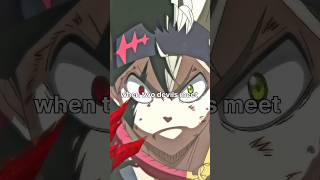 When asta and liebe join ☠️ asta liebe devil blackclover trending anime amv animeedit song [upl. by Vookles594]