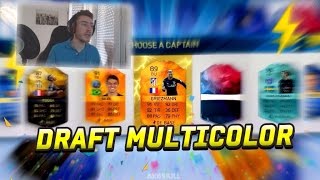 FUT 16  UNE DRAFT MULTICOLORE AVEC CR7 BU [upl. by Cir922]