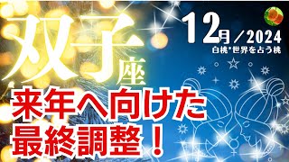 双子座♊️2024年12月★来年へ向けた最終調整！ [upl. by Jack]