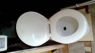 Jabsco macerator toilet [upl. by Sheelah]