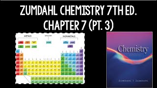 Zumdahl Chemistry 7th ed Chapter 7 Pt 3 [upl. by Aicenert622]