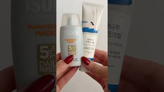 Isdin vs roundlab skincarecoreano piel birchjuice protectorsolar roundlab fusionwatermagic [upl. by Isherwood]