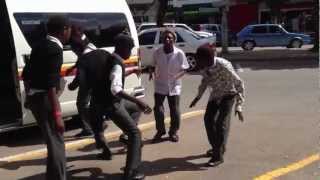 Kwaito street dancing  South Africa [upl. by Ackley530]