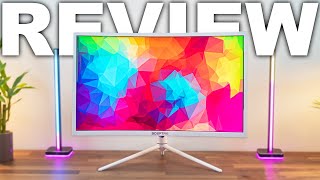 Sceptre 27quot Curved Nebula Gaming Monitor Review C275B QWN168W [upl. by Aemat]