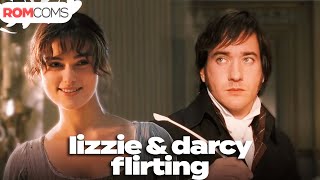 lizzie and darcy flirting for ten minutes straight  Pride and Prejudice  RomComs [upl. by Atsirk442]