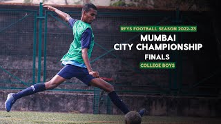 KC College vs Rizvi College  CB  Mumbai Finals 202223  RFYS [upl. by Llenart]