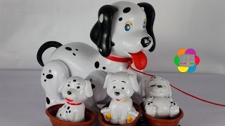 لعبة الكلاب المنقطة والعاب الاطفال للبنات والاولاد dalmatians 101 dog and puppies game toys [upl. by Annadiana268]