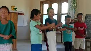 Goraimare sunday school bisarangni dance [upl. by Annis48]