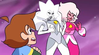 Yellow takes over Pink and White  Blue Diamond AU Short [upl. by Aihsital215]