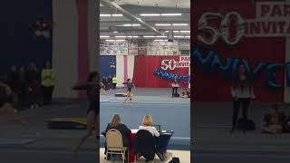 Level 5 floor routine at Parkettes Invitational 💕🤸🏻‍♀️✨ [upl. by Scholem990]