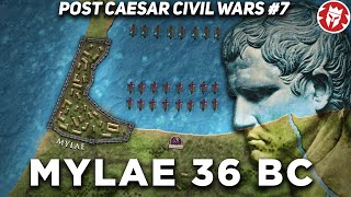 Octavian Attacks Pompey  Mylae 36 BC  PostCaesar Civil Wars DOCUMENTARY [upl. by Akirdnwahs856]