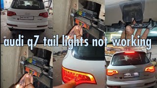 audi tail lights not working audi q7 comfort control module locationyoutube audi nahidcartecnician [upl. by Leahplar]