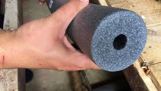 How To Insulate A Suspended Floor And Wrap Central Heating Pipes [upl. by Loy]