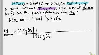 Ex 44 Stoichiometry [upl. by Coriss]