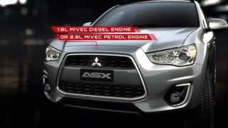 Mitsubishi ASX 2013 specifications  Australia manual or automatic SUV [upl. by Eniladam722]