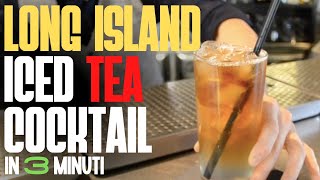 Long Island Iced Tea Il SOLO e ORIGINALE  Ricetta e Preparazione  Italian Bartender [upl. by Esyahc616]