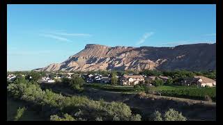 Mt Garfield Colorado Sunrise at Riverbend Park Nature Music Therapy [upl. by Pollie325]